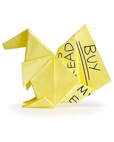Suck UK Origami Sticky Notes | Sticky Pads & Origami Papers With Instructions | Office Desk Accessories & Stationery Supplies | Office Supplies & Office Stationery Supplies | Mini Origami Kit thumbnail 2