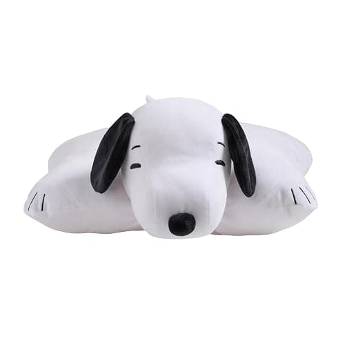 Pillow Pets Peanuts Snoopy, 16" Stuffed Animal Plush Toy | Super Soft Companion, Unfastens into a Comforting Cuddle Cushion thumbnail 2