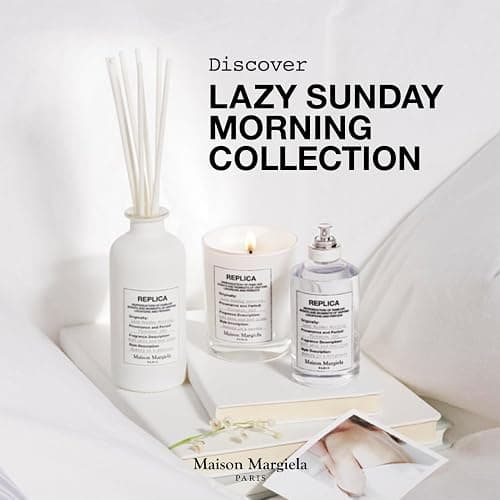 Maison Margiela Replica Lazy Sunday Morning Fresh Fragrance - 1.0 Fl Oz | Eau de Toilette with Lily of the Valley, Iris & White Musks - Long Lasting - Serene Unisex Scent Perfect for Spring & Summer thumbnail 7