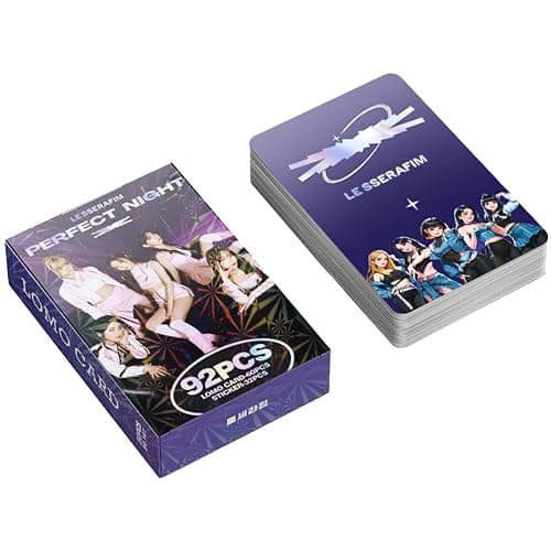 KPOPBP Album Photocards Kpop PERFECT NIGHT Lomo Cards Set Gift Merch for Fans thumbnail 7