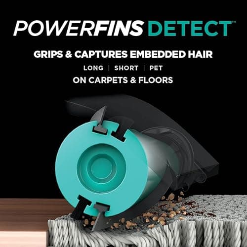 Shark Detect Ultralight Corded Stick Vacuum with Direction Detect and Self-Cleaning Brushroll, Powerful Hair Pickup, Ultra-Lightweight, Crevice & Upholstery Tool Included, Evergreen, HZ752 thumbnail 12