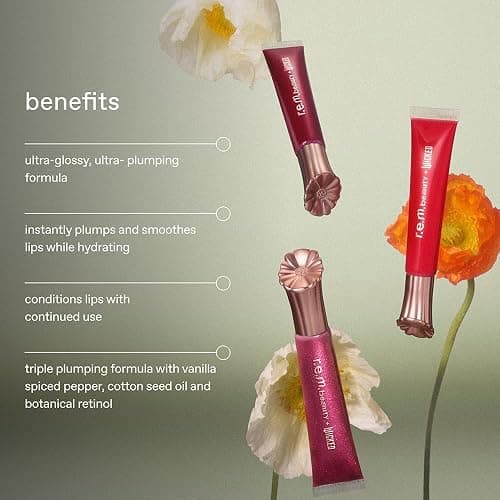 r.e.m. beauty Wicked: For Good | Poppy Plumping Lip Gloss | Instant Plumping Effect for Hydrated, Softer and Smoother Lips | Silky, Non-Sticky Feel | 0.34 Fl Oz thumbnail 6