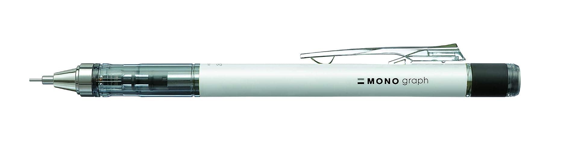 Tombow Mechanical Pencil, Monograph 0.5mm, White (DPA-134A) thumbnail 8
