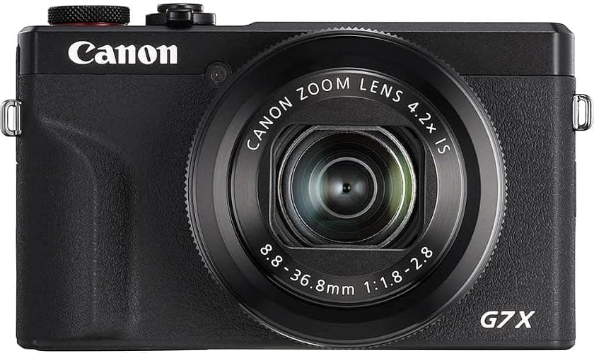 Canon PowerShot G7 X Mark III Digital Camera (Black) (3637C001), 64GB Memory Card, NB13L Battery, Corel Photo Software, Charger, Card Reader, Bag, Flex Tripod + More thumbnail 3