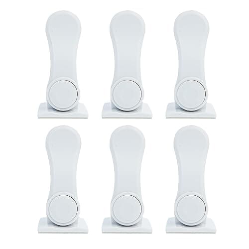 Child Proof Door Lever Lock(6 Pack) - Baby Proofing Door Handle Lock, 3M Adhesive & No DrillingNeed, Minimalist Design, Child Safety Door Handle Locks thumbnail 8