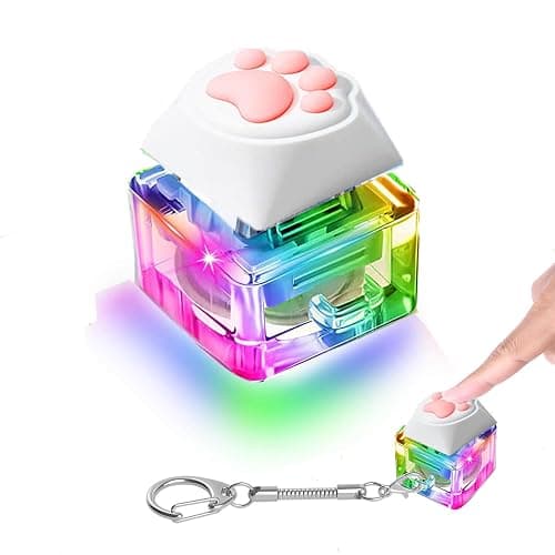 Keyboard Fidget Keychain - Image 1
