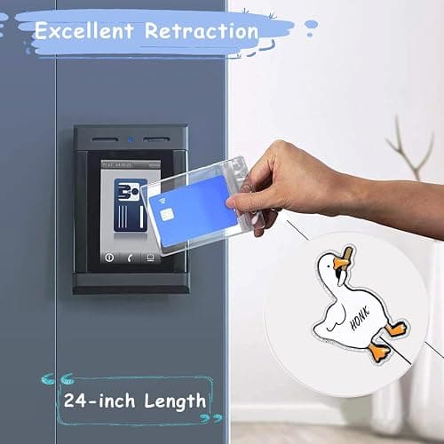 Cute Goose Badges Reels Funny Badge Holder Retractable Accessories ID Clip for Nursing Nurses Doctor Student Teacher Healthcare Medical Work Assistant MA CNA RN ER Office Gifts thumbnail 6
