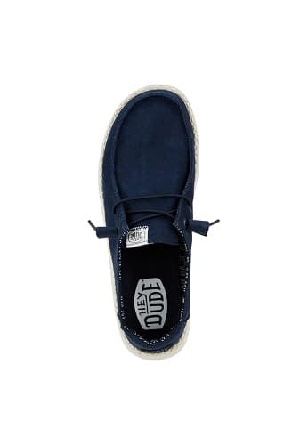 Hey Dude Women's Wendy Chambray Lace-Up Loafer thumbnail 5
