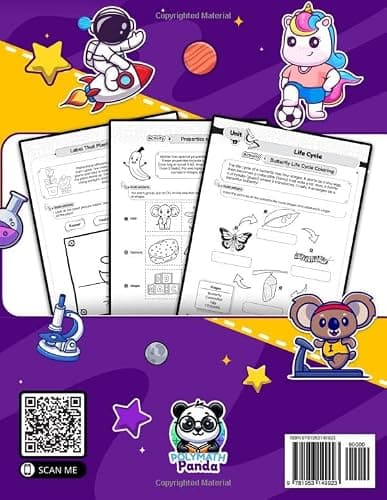 Science Grade 1 Workbook for Kids Ages 6-7: Daily Practice, Core Experiments & STEM Challenges & Teaching Resource | Hands-On Earth, Space, Physical ... Facts for 1st Grade (Science Books for Kids) thumbnail 2