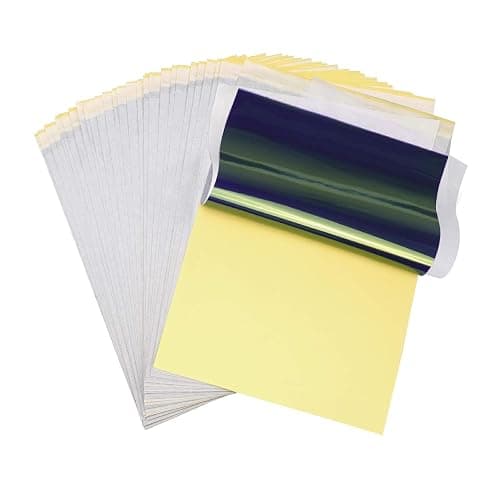 WeLiu Tattoo Transfer Paper,110 Sheets Tattoo Stencil Paper for Tattooing to Skin,A4 Size - Image 1