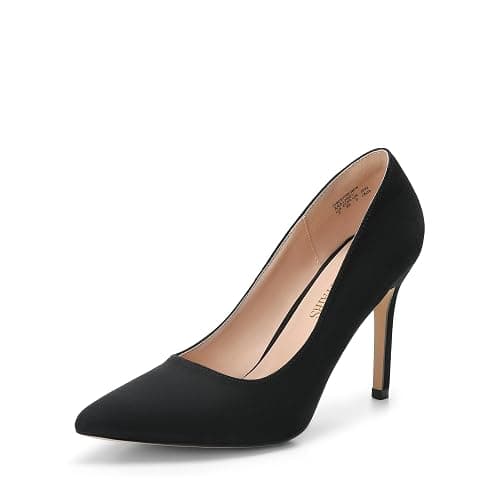 Dream Pairs Escarpins à Bout fermé à Talons Hauts pour Femme Bout Pointu - Image 1