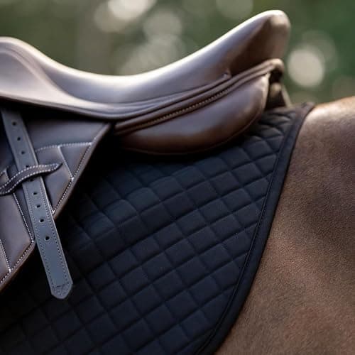 TuffRider Basic All Purpose Horse Riding Saddle Pad | Wither Relief Brushed Underside for Training and Competition thumbnail 6