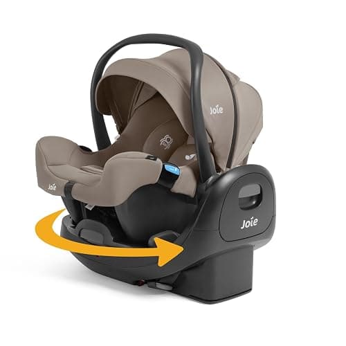 Joie Baby, Rue™ LX Spin, 180° Rotating Base, 4-Position Recline, UPF 50+ Expandable Canopy (Mocha) - Image 1