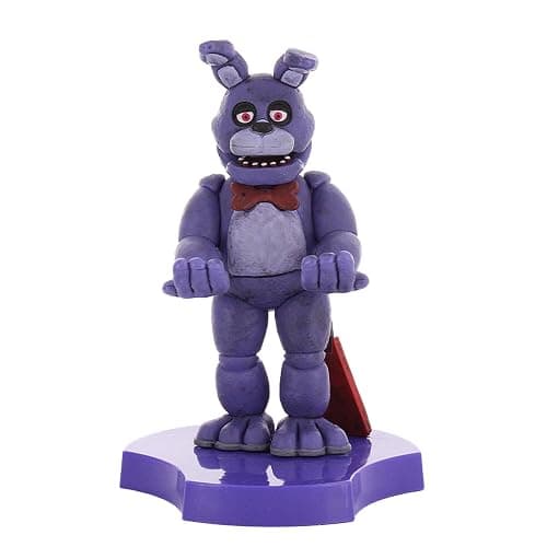 Cableguys Minis Five Nights at Freddy's Bonnie Phone Stand & Earbuds Holder - Novelty Phone Stand for Desk Decor and Bedside Accessories, In Ear Headphone Holder for Smartphone & Small Devices - Image 1