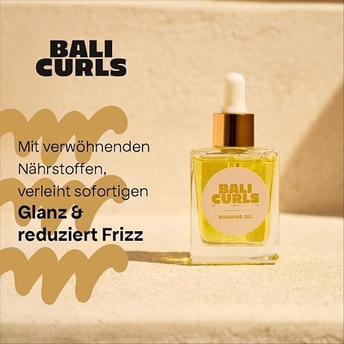 BALI CURLS Bonding Oil – Leichtes Haaröl ohne Silikone – Feuchtigkeitsspendendes Haar Öl zur Pflege von Locken – Hair Oil für trockenes Haar – Für geschmeidige und glänzende Haare – 30ml thumbnail 4
