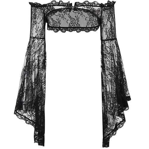Punk Shrug for Women or Teen Girls Gothic Goth Crop Top - Image 1