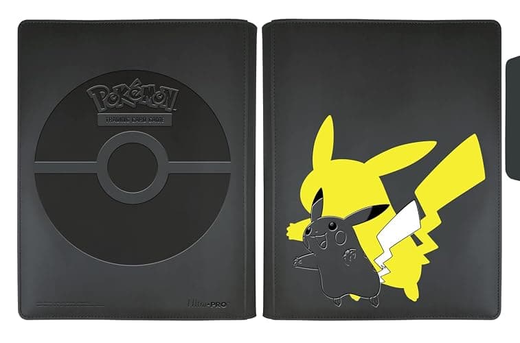 Ultra Pro 15772 Elite Series: Pokemon Pikachu 9-Pocket Zippered Pro-Binder - Image 1