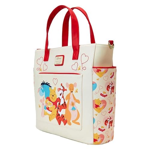 Loungefly Disney Winnie The Pooh Love Convertible Backpack and Tote Bag thumbnail 2