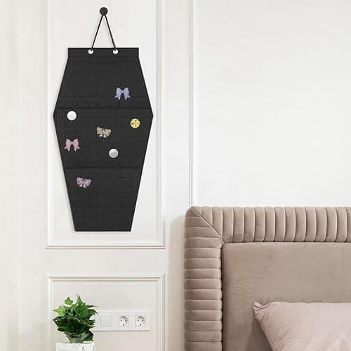 Pin Display Board Pre-Cut Holes Felt Room Decor | Brooch Pin Organizer Wall Display for Home Office Dorm Apartment Badge Button Collection Christmas Birthday Holiday thumbnail 2