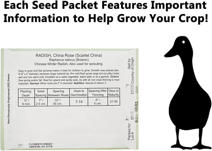 Set of 43 Assorted Vegetable & Herb Seed Packets - Over 10,000 Seeds! - Includes Mylar Storage Bag - Deluxe Garden Heirloom Seeds - 100% Non-GMO thumbnail 7