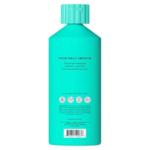 Billie Exfoliating Womens Body Wash, 18 fl oz, Sea Salt & Floral Scent, Vegan, Cruelty Free - Exfoliating - 18 Fl Oz (Pack of 1) thumbnail 8