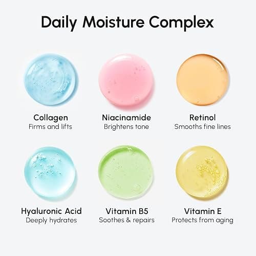 MAREE Face Moisturizer Retinol Cream for Face - Daily Wrinkle Cream for Women - Anti Aging Face Cream - Facial Moisturizer with Collagen - Crema Hidratante Para la Cara for Skin Tightening thumbnail 4