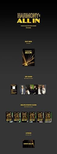 P1Harmony HARMONY : ALL IN 6th Mini Album Contents+Photocard+Tracking Sealed (FLOW IN Version) thumbnail 7