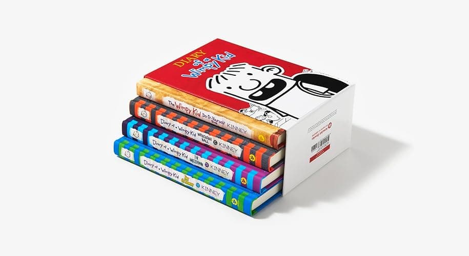 Diary of a Wimpy Kid Box of Books 12-14 Plus The Wimpy Kid Do-It-Yourself Book: Hardcover Gift Set thumbnail 5