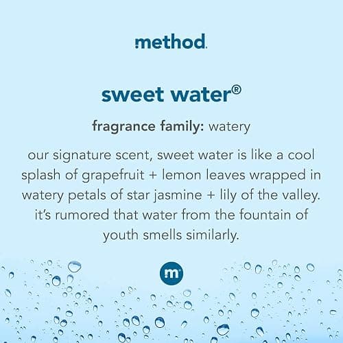 Method Foaming Hand Soap, Sweet Water, Paraben and Phthalate Free, 10 fl oz (Pack of 3) thumbnail 3