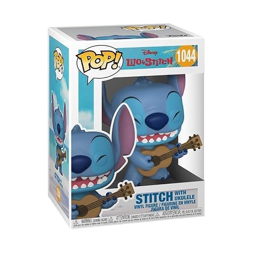 Funko Pop Disney: Lilo & Stitch - Stitch with Ukelele - Collectable Vinyl Figure - Gift Idea - Official Merchandise - Toys for Kids & Adults - Cartoon/Animation Fans - Model Figure for Collectors - Image 1