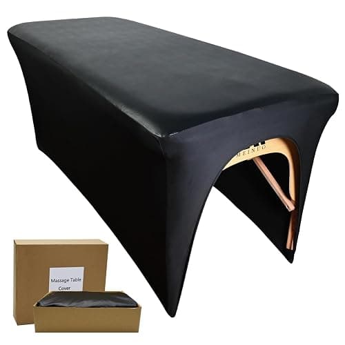 28 Inches PU Leather Wide Lash Bed Cover 1 Pack|PU Leather Massage Table Cover|Wipeable, Reusable & Waterproof Massage Table Cover Protector ,Perfect for Salons Spa Home Use - Image 1