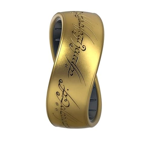 Enso Rings Lord of the Rings Collection - Comfortable DualTone Silicone Rings - Flexible Design thumbnail 2
