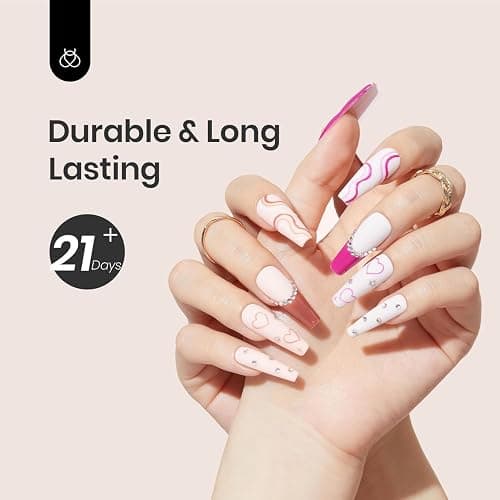 Beetles Base Coat Gel Nail Polish 1Pcs 15ml | Gel Polish Soak Off LED Lamp Base Coat Upgraded Formula Long-Lasting DIY Home and Nail Salon thumbnail 4