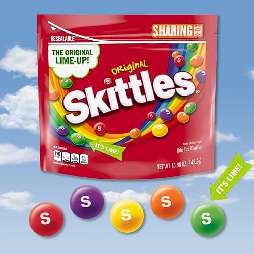 SKITTLES Original Chewy Summer Candy Sharing Size, 15.6oz thumbnail 4