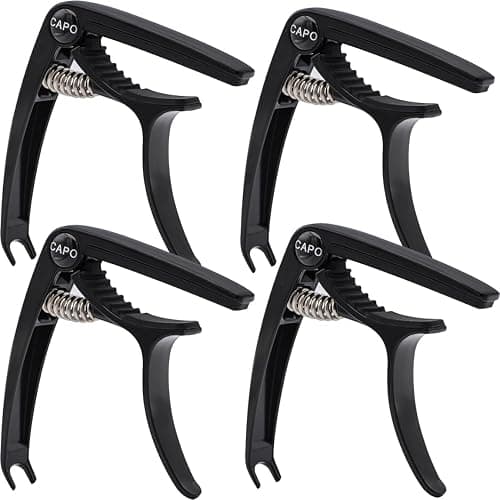 Capo,Guitar Capo for Acoustic Electric Guitar (4Pack capo) - Image 1