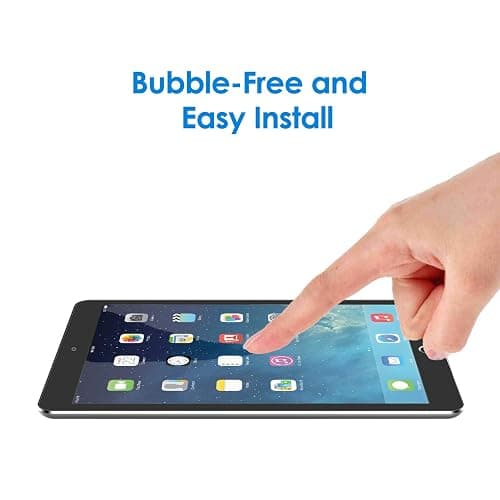 JETech Screen Protector for iPad (9.7-Inch, 2018/2017 Model, 6th/5th Generation), iPad Air 1, iPad Air 2, iPad Pro 9.7-Inch, Tempered Glass Film, 1-Pack - 1-Pack thumbnail 4
