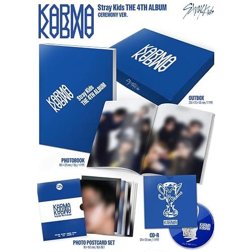 STRAY KIDS KARMA [HOORAY Ver.] 4th Album + Pre-Order Gift & 3 Extra Photocards Set thumbnail 5