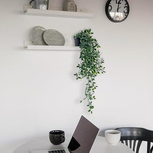 Freyalife 2pcs Fake Hanging Plants for Room Decor,Artificial Potted Plants Eucalyptus for Aesthetic Vintage Boho Home Office Living Bedroom Wall Patio Bathroom Bookshelf Christmas Indoor Outdoor Decor thumbnail 8