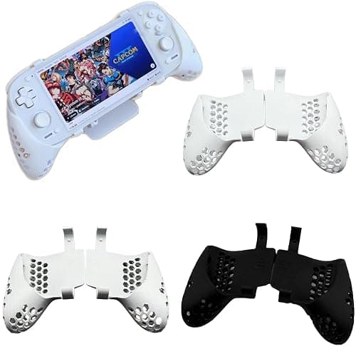 3D Printed Protective Grip for Retroid Pocket 5 Grip DIY Handle for Retroid Pocket 5 Game Console Holding Handle Black Ergonomic Design Accessories thumbnail 2