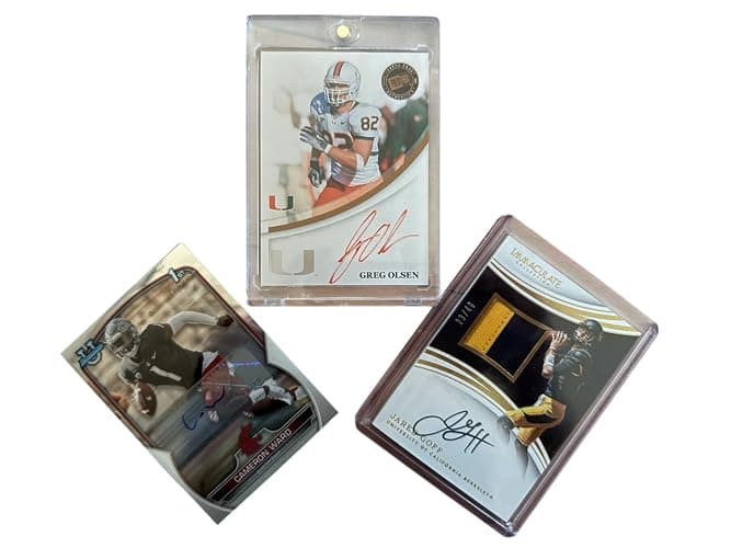 Rich Strike Football Card Triple Auto Third and Goal Mystery Pack. 3 Guranteed Autograph Football Cards. thumbnail 6