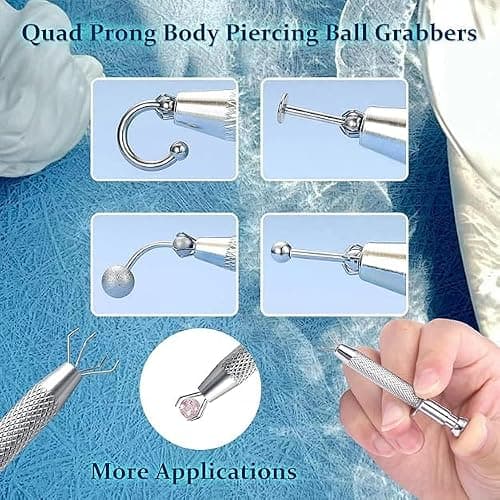 Longita 20g 18g Horseshoe Nose Ring for Women Double Gem Horse Shoe Nose Ring Hoop Surgical Steel Silver Gold Cartilage Helix Tragus Earring Hoops Labret Lip Piercing Jewelry Small Septum Rings 16g thumbnail 6