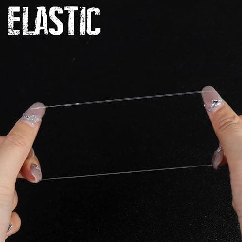 Teenitor Clear Hair Elastics, Clear Elastics Rubber Bands for Hair Ties, 300pcs thumbnail 4