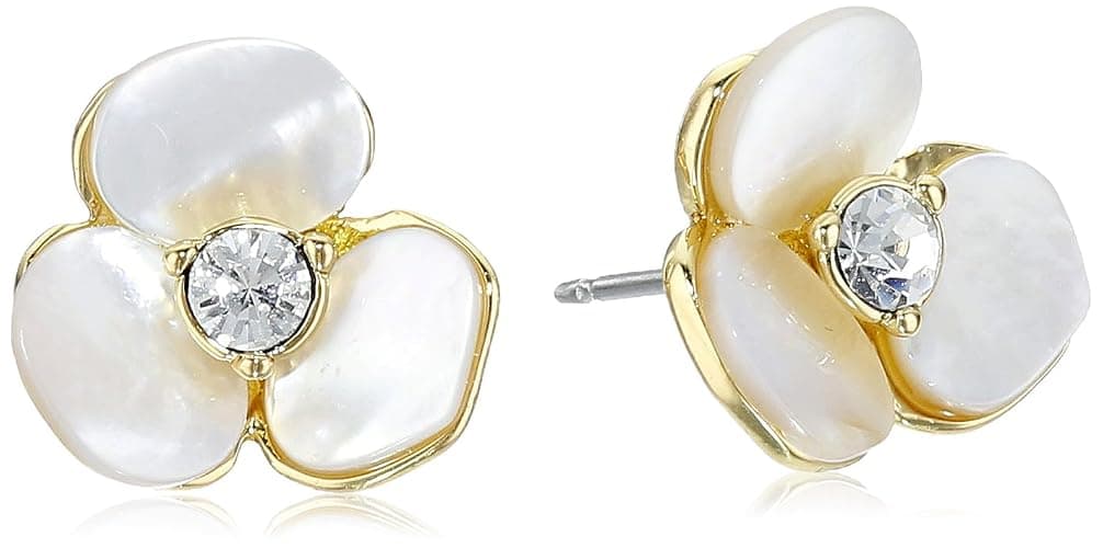 kate spade new york Disco Pansy Stud Earrings - Image 1