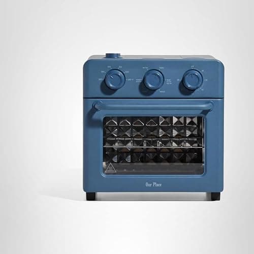 Our Place Wonder Oven | 6-in-1 Air Fryer & Toaster Oven with Steam Infusion | Compact, Countertop Friendly, Fast Preheat, Multifunctional | Air Fry, Toast, Roast, Bake, Reheat & Broil | Blue Salt thumbnail 9
