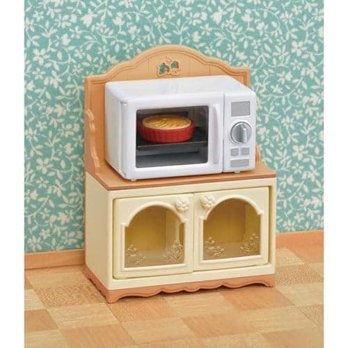Calico Critters, Doll House Furniture and Décor, Microwave Cabinet thumbnail 2