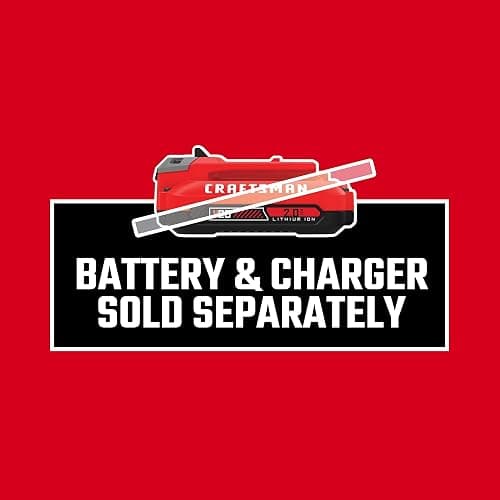 CRAFTSMAN V20 Caulk Gun, No Drip, Cordless, with anti-drip and variable speed, Tool Only (CMCE600B) thumbnail 7