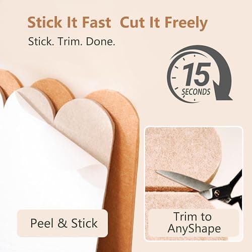 RizzQi Cat Scratcher, Wall Scratchers for Indoor Cats, Vertical Scratching Posts, Cat Scratching Board, 3 Pieces Set Cat Scratch Furniture Protector (Orange) thumbnail 3