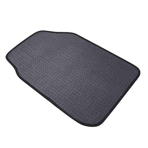 Amazon Basics Universal Fit Anti-Slip Carpet Floor Mats, Full Set for Car, SUV, Van & Truck, 4 count, Black, 25"L x 17.5"W (Front), 13"L x 17.5"W (Rear) thumbnail 3