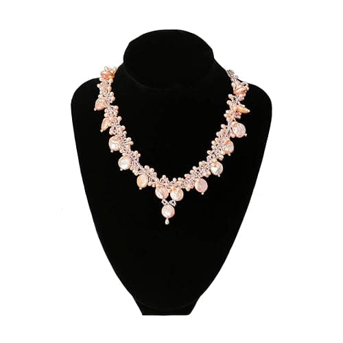 Super Z Outlet 9" Black Velvet Jewelry Easel Necklace Chain Display Bust Stand Tower Rack for Home Bedroom thumbnail 3
