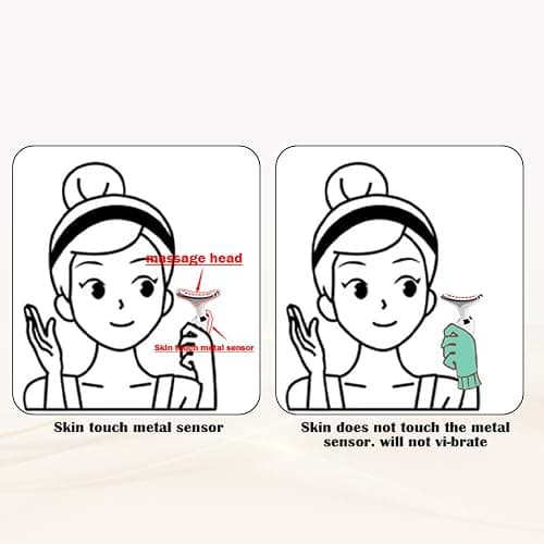 Red Light Therapy for Face, 7 Color LED Facial Light Therapy Wand for Skin Care at Home Blue Light Therapy Face Massager Tool for Neck (White) thumbnail 9